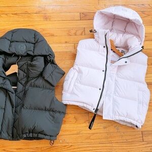 lululemon athletica Kids Puffer Jackets - Black and White